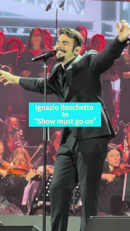 Ignazio Boschetto Solo Performance - The Show Must Go On at Arena di Verona | TikTok