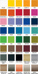 Spray Paint Colour Chart Best Picture Of Chart Anyimage Org