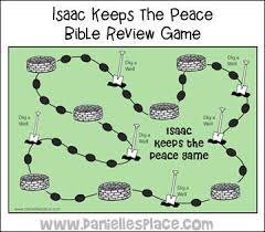 Click the isaac digs a well coloring pages to view printable version or color it online (compatible with ipad and android tablets). Isaac Keeps The Peace Bible Lesson And Bible Crafts