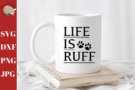 Create your diy projects with the most common cutting machines such as cricut & silhouette. Free Svgs Download Life Is Ruff Dog Paw Prints Svg Dog Owner Decal Svg Dxf Png Free Design Resources