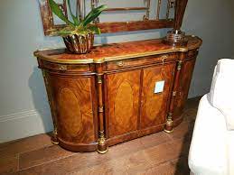 French Empire Demi Lune Buffet Antique Reproduction Furniture Antique Sideboard Empire Furniture