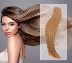 Auch in diesem jahr wirst du viele trendfrisuren sehen oder mit den neuen hair extensions volumen und mege fülle in. Tapes Extensions Zur Haarverlangerung Fur Glattes Haar
