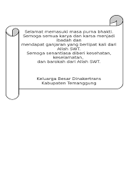 Maybe you would like to learn more about one of these? Ucapan Pensiun Pdf