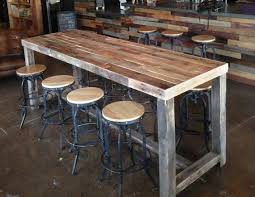 Reclaimed Wood Bar Restaurant Counter Community Rustic Custom Kitchen Coffee Cocktail Conference Office Meeti Reclaimed Wood Bars Wood Bar Table Pub Table Sets