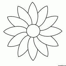 Blume Malvorlage