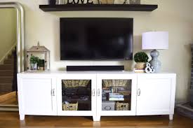 Tv lift cabinets disguise your entertainment systems as. Our Somewhat Ikea Hacked Entertainment Center And An Honest Ikea Besta Review Almafied Com