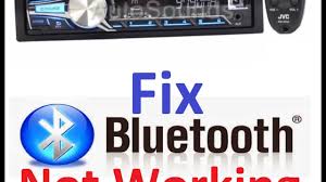 The mobile bluetooth receiver is stuck in demo mode and the. Bluetooth Not Working On Car Stereo Firmware Update Jvc Kd R850bt Youtube