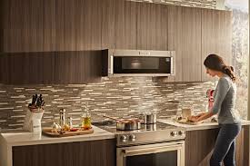 new compact microwave hood combination