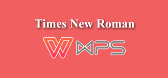 Cara Menambahkan Font Times New Roman Di Wps Office Android Siddiqrn Network