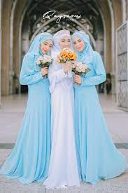 Pin Oleh Jamillah Bridal Custom Made Di Qaysara Jubah Syarie Gaya Pengantin Gaun Pengantin Tenda Pernikahan