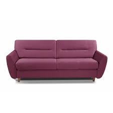 Grande sélection de canapés convertibles au style affirmé livrés à domicile ou à retirer gratuitement en magasin ⁂ 2, 3, 4 places, angle, cuir ou tissu. Canape Convertible Express Canape Convertible Systeme Express Copenhague En Tweed Rose Couchage 120cm Matelas 16 Cm Inside75