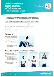 Image result for Shoulder Range of Motion Exercises