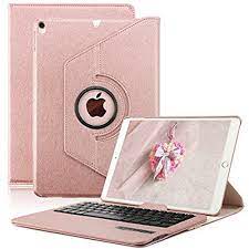 Ipad Pro 10 5 Keyboard Case Kvago Stylish 360 Degree Rotating Swivel Case With Detachable Wireless Blu Cute Ipad Cases Ipad Pro Accessories Ipad Keyboard Case