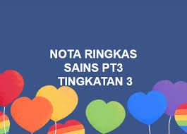 Nota sains tingkatan 4 bab 2. Blog Sains Pt3 Nota Ringkas Sains Pt3 Tingkatan 3