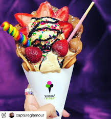 Midtown Creamery On Instagram Captureglamour Make Repost Ice Cream Solves Everything When You Make Bubble Waffle Waffle Ice Cream Indulgent Food