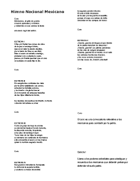 Tus sienes de oliva de la paz el arcángel divino que en el. Doc Himno Nacional Mexicano Laura Cruz Academia Edu