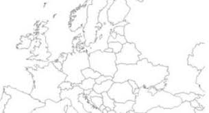 Muta che con tutti i nomi dei fiumi in formato pdf da stampare su fogli a4. Cartine Dell Europa E Paesi Europei Da Stampare Gratis Carte Geografiche