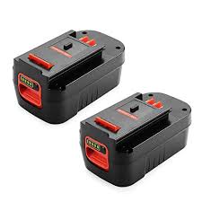 Replacement battery with charger for black+decker, 3700mah battery compatible with the bottom line is that i do not recommend the 24v b&d tools, but if you use them, these batteries are going to be recurrent, and expensive replacements to keep your tools operating. Lasica 2 Pack 5 0ah 18v Cordless Tool Battery Packs Hpb18 Ope2 Replacement For Black And Decker 18v Lithium Battery 244760 00 A1718 Firestorm Fs18fl Fsb18 For Black Decker 18 Volt Cordless Power Tools Buy