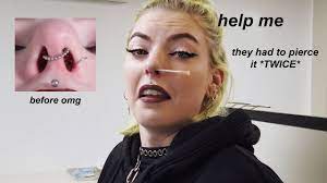 I M Finally Getting A New Septum Piercing That S Not Crooked Youtube