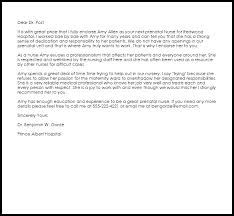 How to attach a cover letter. Nurse Reference Letter Example Letter Samples Templates