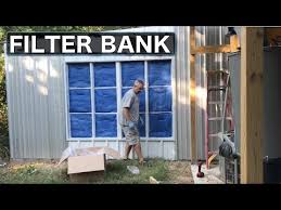 Find the best free stock images about paint booth. Diy Home Paint Booth Part 9 Intake Filter Bank Youtube