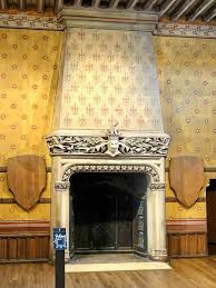 Chateau De Pierrefonds Oise Salle Des Chasses Anti Chambre De La Salle Des Preux Cheminee French Fireplace French Castles Chateau