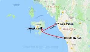 Terdapat perkhidmatan feri yang dikelolakan oleh langkawi ferry line antara kuala perlis dan langkawi. Langkawi Travel Guide Tourist Helpline