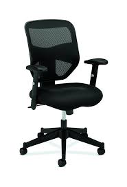 Amazon Com Hon Prominent High Back Work Chair Mesh Computer Chair For Office Desk Black Hvl531 Kitchen Dining Computer Chair Work Chair High Back Chairs Chair