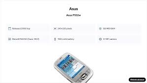Asus P552w Full Device Specifications ...