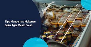 Tips Mengemas Makanan Beku Agar Masih Fresh Sampai Tujuan