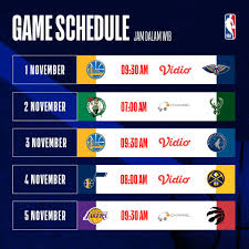 Timnas indonesia akan menghadapi thailand pada laga lanjutan grup g kualifikasi piala dunia 2022 zona asia. Nba Indonesia Share Jadwal Pertandingan Nba Minggu Ini Facebook