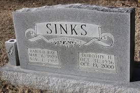 Dorothy H. Hinton Sinks (1936-2000)