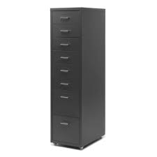 Classic steel design features durable enamel finish in black. Ikayaa 8 Drawers Metal Drawer Filing Cabinet Detachable Mobile File Cabinets Unit With 4 Casters Office Storage Organizer Dark Grey Buy Online In Cayman Islands At Cayman Desertcart Com Productid 185673861