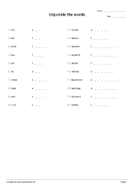 Find famous film titles, phrases and more! Unjumble The Words Word Scramble Quickworksheets