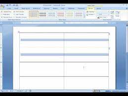 I have some paper that is 8.5 by 4.5 and i wanted to get 3 flashcards, with the term on one side and the definition on the other, on one sheet and i was just going to cut them into the three. Making Flash Cards Using Msword 1 Of 2 Youtube