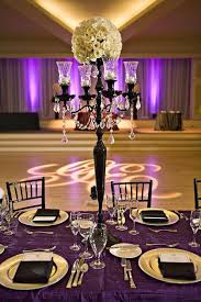 Classy Halloween Wedding Inspiration The Pink Bride Classy Halloween Wedding Wedding Decor Elegant Purple And Gold Wedding