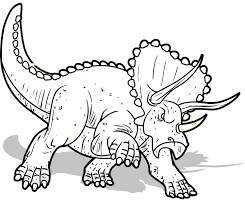 Triceratopsaurus Coloring Page Dinosaur Coloring Pages Dinosaur Coloring Cartoon Coloring Pages