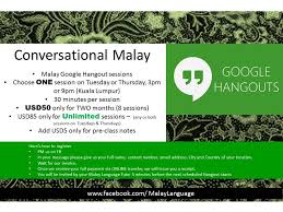Learn malay language (bahasa melayu). Conversational Malay Google Hangouts Malay Language And Culture Mastery