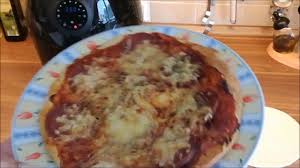 Pizza Selbstgemacht Aus Der Heissluftfriteuse Princess Xxl Airfryer Rezepte Leckeres Essen Friteuse