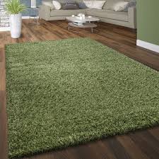In puncto komfort des weiteren. Hochflor Teppich Kuschelig Uni Farben Grun Teppichcenter24