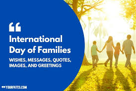 International family day is celebrated every year on may, 15. Ghbufwijsymsrm