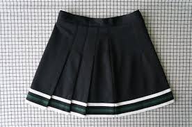 Black And White Striped Pleated Skirt 90 39 S Tennis Skirt Black White Green Stripes Pleated High Waisted Tennis Skirt S Tennis Skirt Tennis Skirts Tennis Clothes
