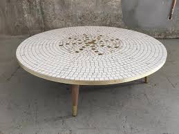 Vintage Mid Century Modern Mosaic Tile Coffee Table Tiled Coffee Table Coffee Table Mosaic Table Top Designs