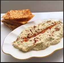 Merhaba Bu Meze Icin Kisaca Kozlenmis Patlicanli Humus Da Diyebiliriz Ortadogu Mutfaklarinin Suriye Lubnan Israil Urdun Ozel Yemek Tarifleri Yemek Meze