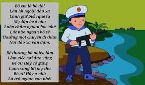 Bài Thơ Bố Em Là Lính Biển [Nội Dung + Hình Ảnh + Giáo Án]