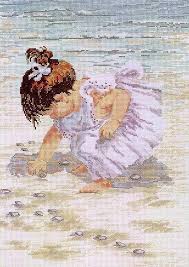 Free printable cross stitch sayings and samplers. Collecting Shells Cross Stitch Kit By Janlynn The Happy Cross Stitcher