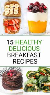 Morning meals that fit your n. 15 Easy And Healthy Breakfast Recipes Sims Home Kitchen