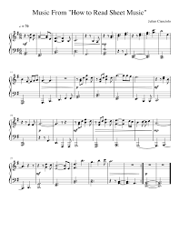 However, you have to learn to read sheet music before playing it. Music From How To Read Sheet Music Sheet Music For Piano Solo Musescore Com