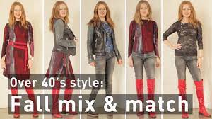 Our vision is to produce high quality and unique clothes for everyday fashion. Fall Mix And Match For Women Over 40 Fashion For Women Over 40 Youtube