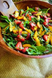 Strawberry Spinach Summer Salad Liz Winters Wellness